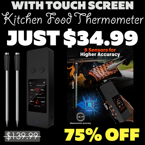 Kitchen Food Thermometer Only $34.99 (Regularly $139.99)