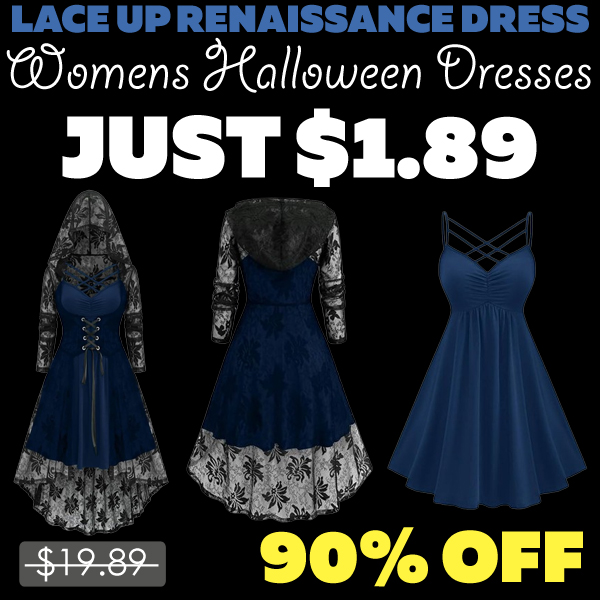 Womens Halloween Dresses Only $1.89 (Regularly $19.89)
