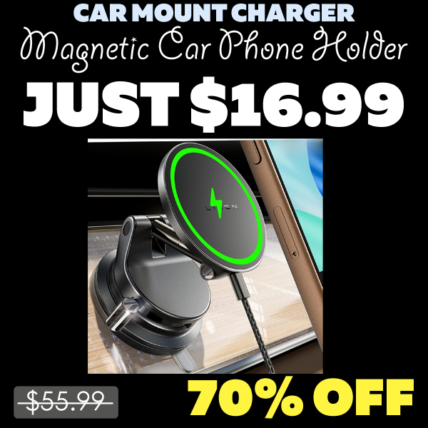 Magnetic Car Phone Holder Only $16.99 (Regularly $55.99)