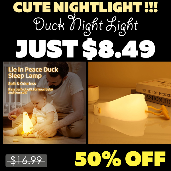 Duck Night Light Only $8.49 (Regularly $16.99)