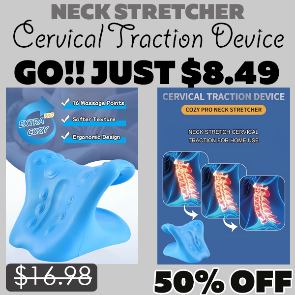 Cervical Traction Device Only $8.49 (Regularly $16.98)