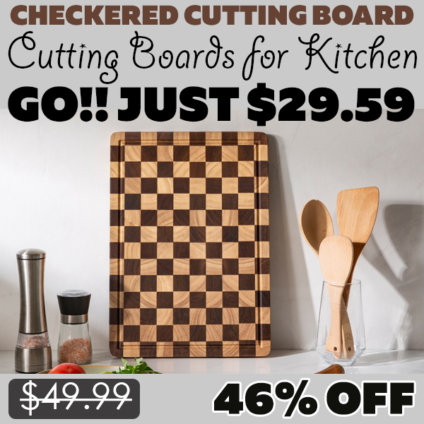 Cutting Boards for Kitchen Only $29.59 (Regularly $49.99)