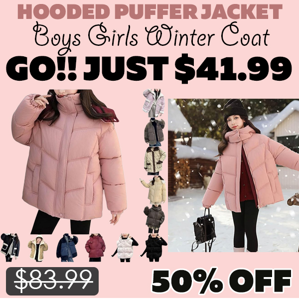 Boys Girls Winter Coat Only $41.99 (Regularly $83.99)