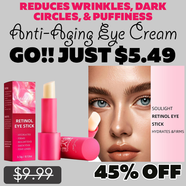Anti-Aging Eye Cream Only $5.49 (Regularly $9.99)