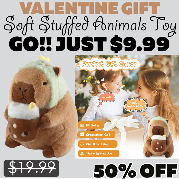 Soft Stuffed Animals Toy Only $9.99 (Regularly $19.99)