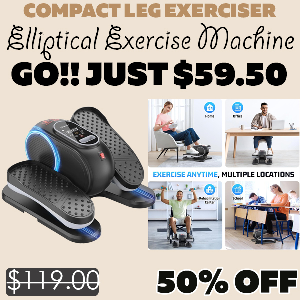 Elliptical Exercise Machine Only $59.50 (Regularly $119)