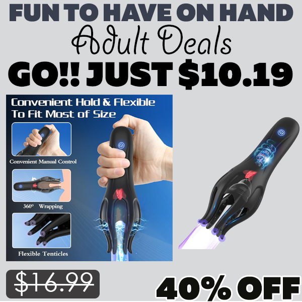 Adult Toy Only $10.19 (Regularly $16.99)