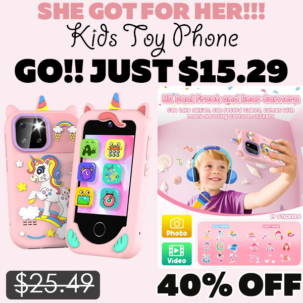 Kids Toy Phone Only $15.29 (Regularly $25.49)