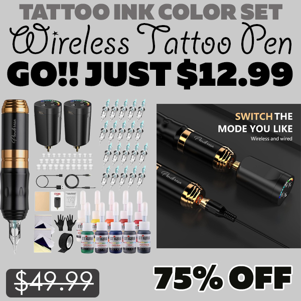 Wireless Tattoo Pen Only $12.99 (Regularly $49.99)