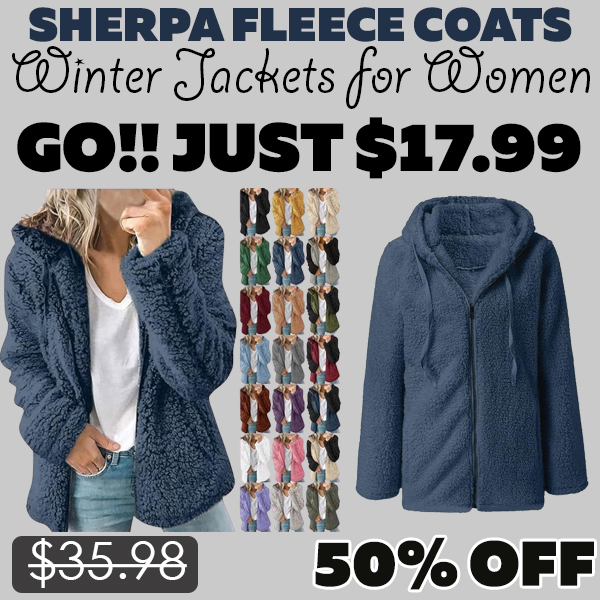 Winter Jackets for Women Only $17.99 (Regularly $35.98)