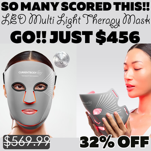 LED Multi Light Therapy Mask Only $456 (Regularly $569.99)