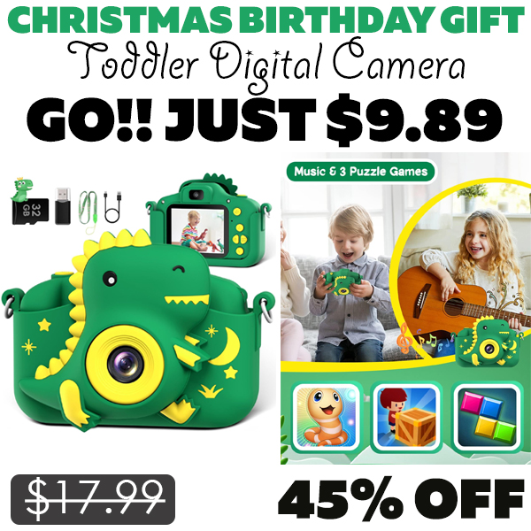 Toddler Digital Camera Only $9.89 (Regularly $17.99)