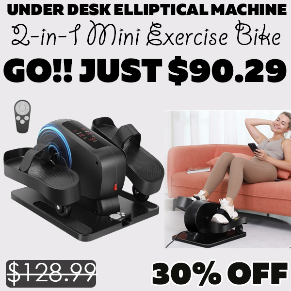 2-in-1 Mini Exercise Bike Only $90.29 (Regularly $128.99)