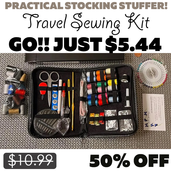 Travel Sewing Kit Only $5.44 (Regularly $10.99)