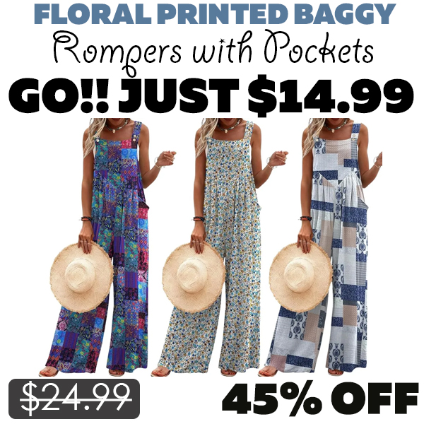 Rompers with Pockets Only $14.99 (Regularly $24.99)