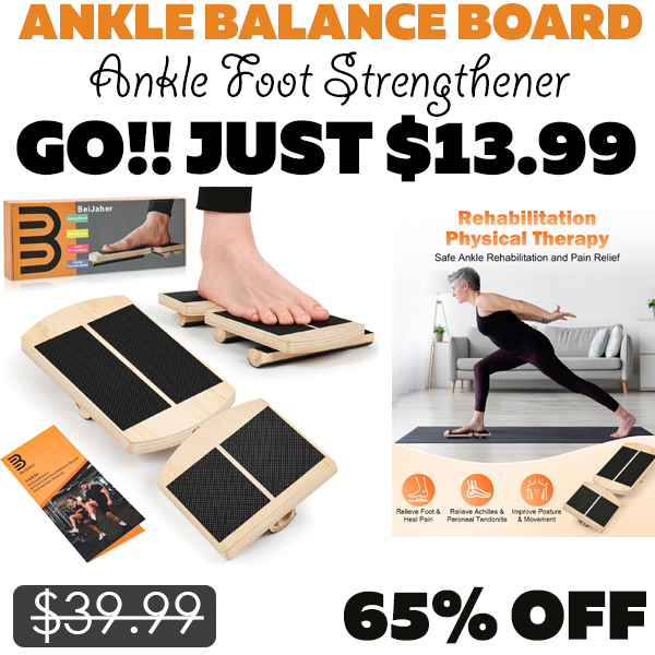 Ankle Foot Strengthener Only $13.99 (Regularly $39.99)
