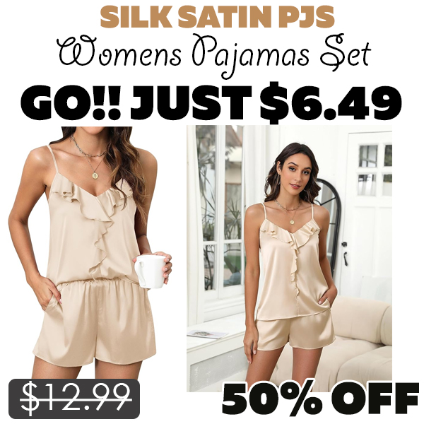 Womens Pajamas Set Only $6.49 (Regularly $12.99)
