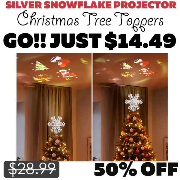 Christmas Tree Toppers Only $14.49 (Regularly $28.99)