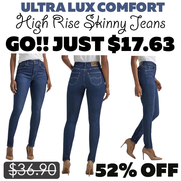 High Rise Skinny Jeans Only $17.63 (Regularly $36.90)