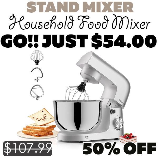 Household Food Mixer Only $54.00 (Regularly $107.99)
