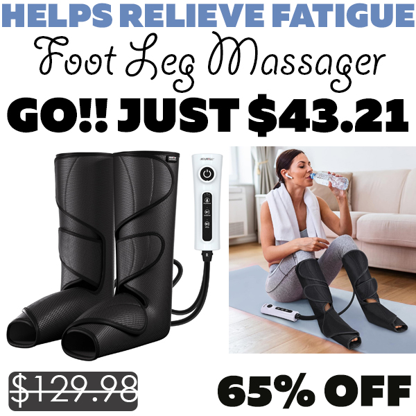 Foot Leg Massager Only $43.21 (Regularly $129.98)