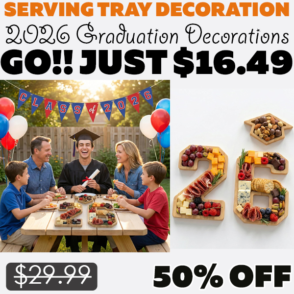 2026 Graduation Decorations Only $16.49 (Regularly $29.99)