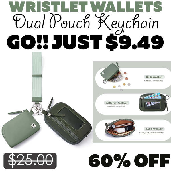 Dual Pouch Keychain Only $9.49 (Regularly $25.00)