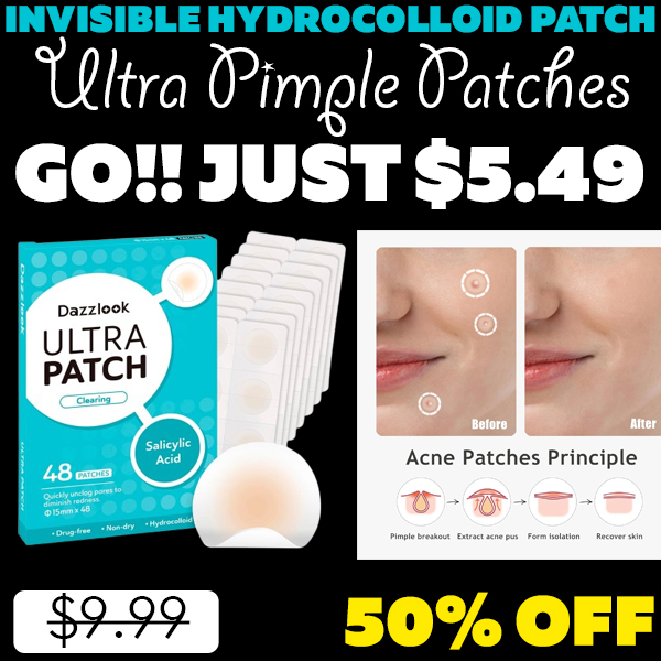 Ultra Pimple Patches Only $5.49 (Regularly $9.99)