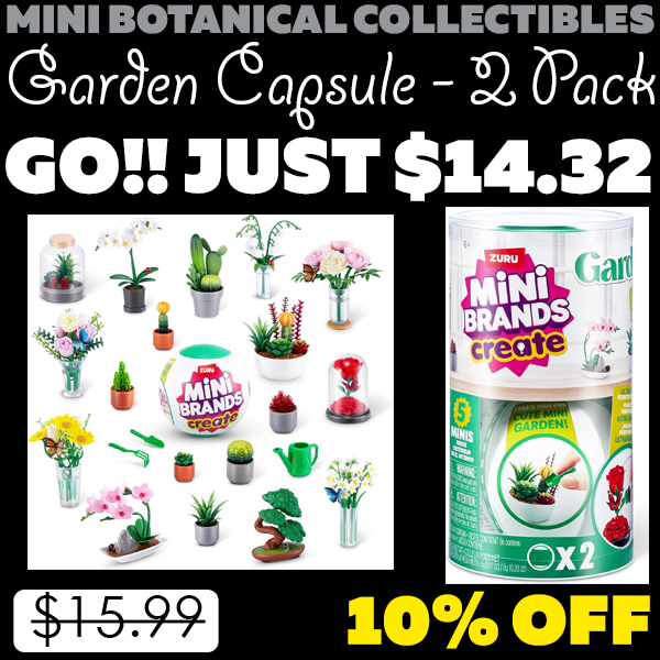 Garden Capsule - 2 Pack Only $14.32 (Regularly $15.99)