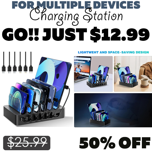 Charging Station Only $12.99 (Regularly $25.99)