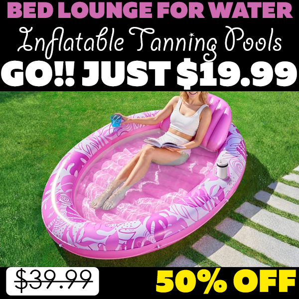 Inflatable Tanning Pools Only $19.99 (Regularly $39.99)