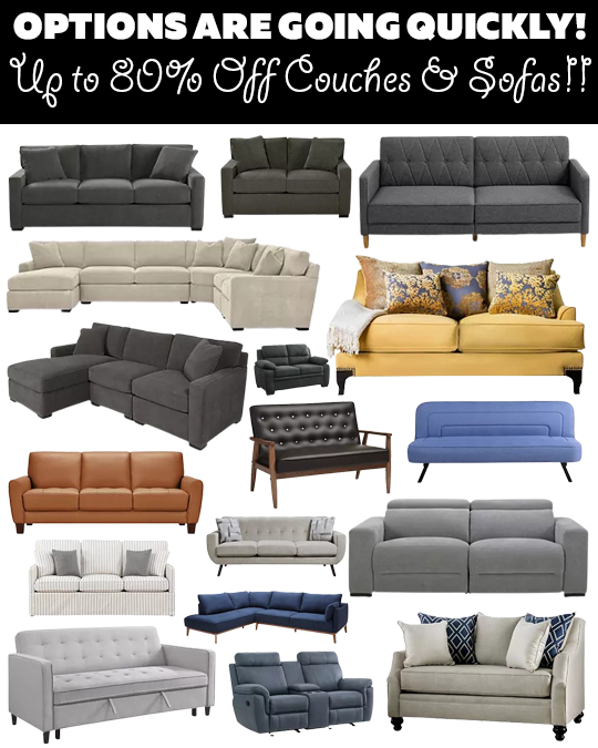 Up to 80% Off Macy’s Couches & Sofas