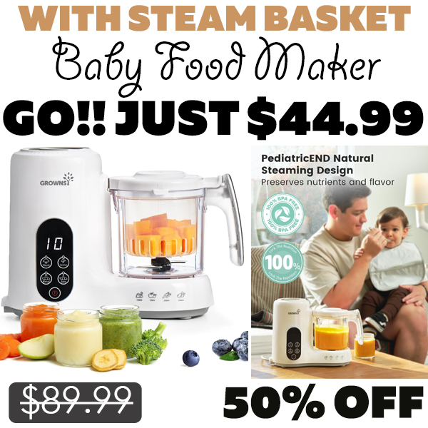 Baby Food Maker Only $44.99 (Regularly $89.99)