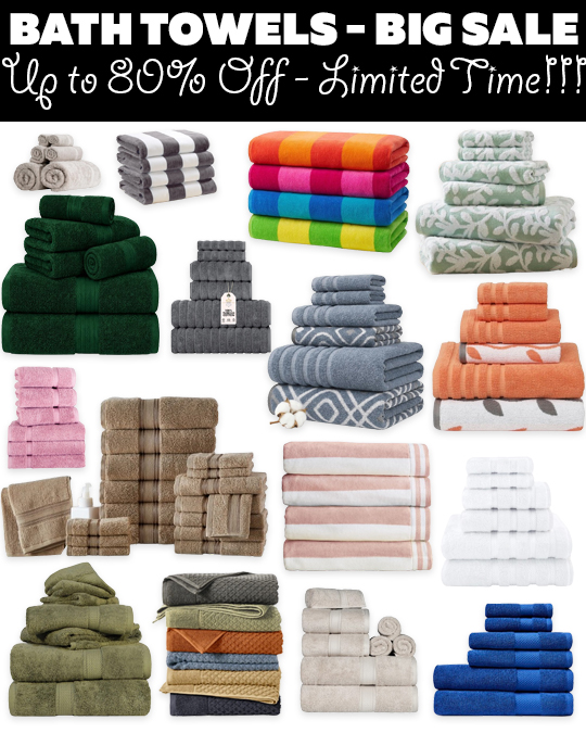 Up to 80% Off Wayfair’s Bath Towels
