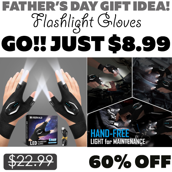 Flashlight Gloves Only $8.99 (Regularly $22.99)