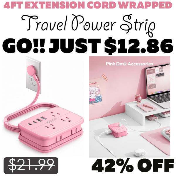 Travel Power Strip Only $12.86 (Regularly $21.99)