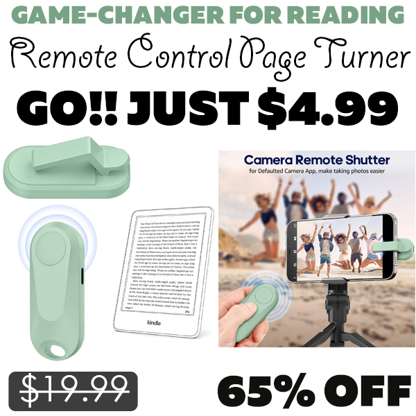 Remote Control Page Turner Only $4.99 (Regularly $19.99)