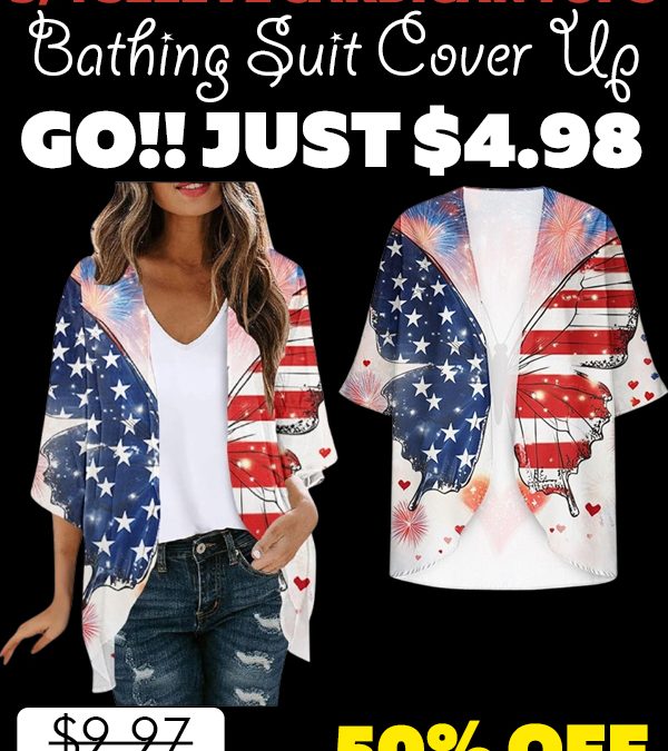 Bathing Suit Cover Up Only $4.98 (Regularly $9.97)