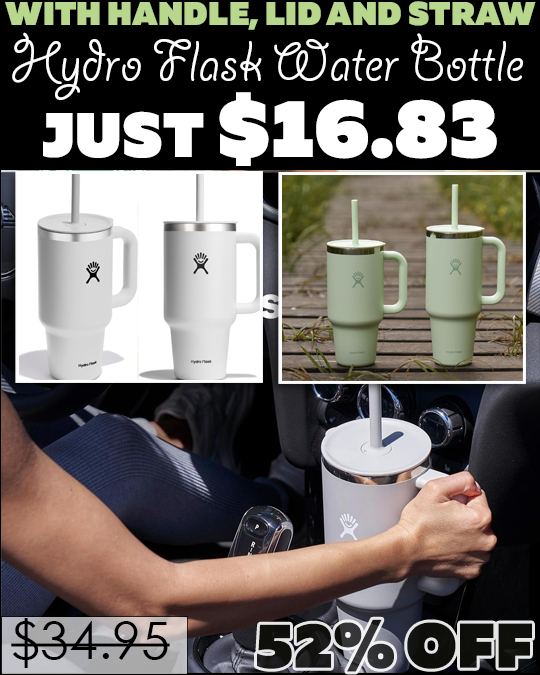 Hydro Flask Water Bottle Only $16.83 (Regularly $34.95)