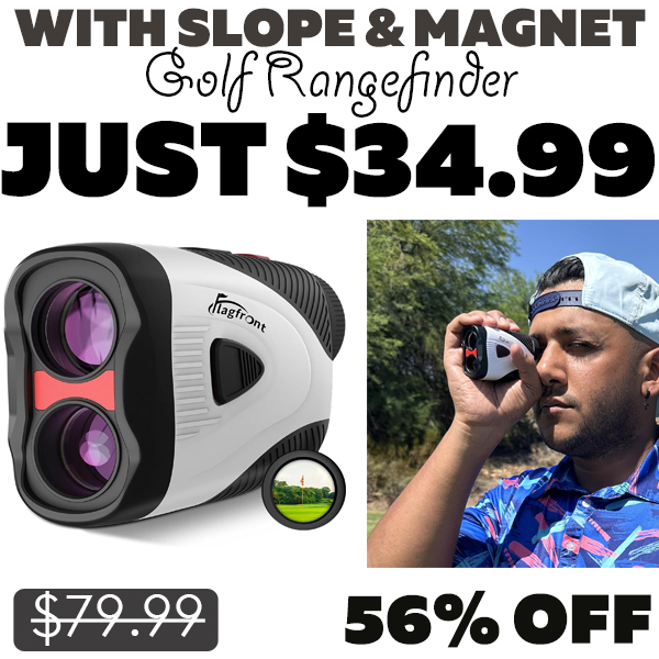 Golf Rangefinder Only $34.99 (Regularly $79.99)