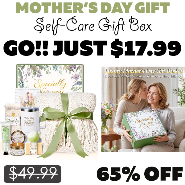 Self-Care Gift Box Only $17.99 (Regularly $49.99)