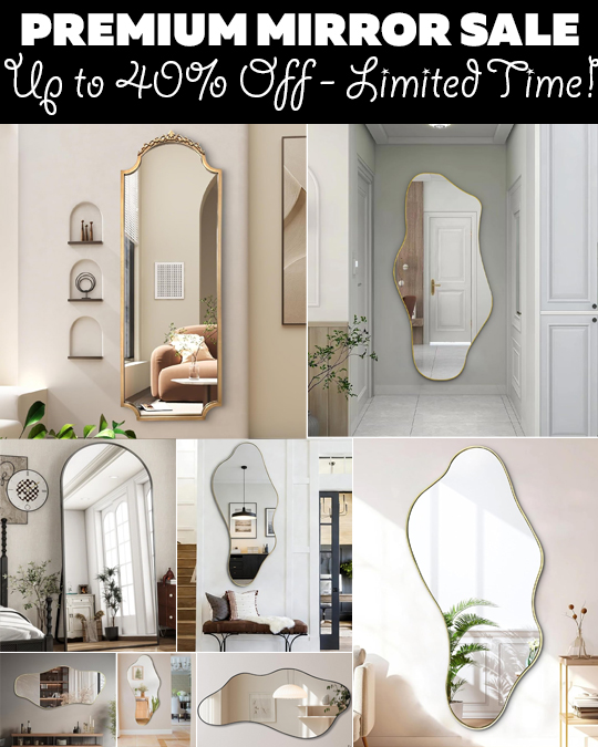 Up to 40% Off Amazon Premium Mirror Sale
