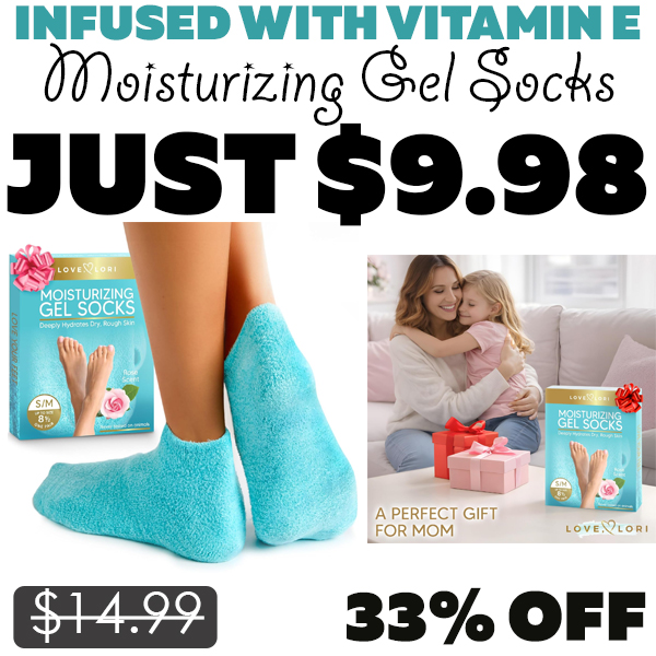 Moisturizing Gel Socks Only $9.98 (Regularly $14.99)