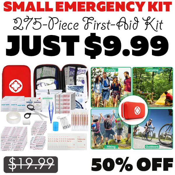 275-Piece First-Aid Kit Only $9.99 (Regularly $19.99)