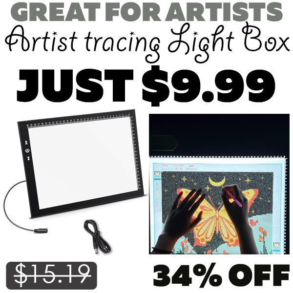 Artist tracing Light Box Only $9.99 (Regularly $15.19)