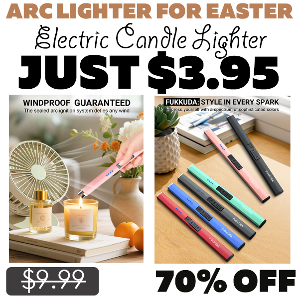 Electric Candle Lighter Only $3.95 (Regularly $9.99)