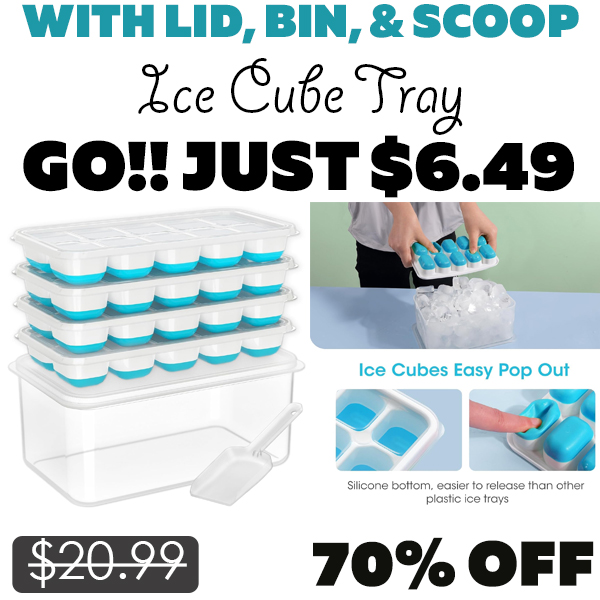 Ice Cube Tray Only $6.49 (Regularly $20.99)