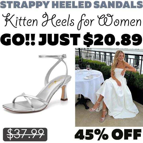 Kitten Heels for Women Only $20.89 (Regularly $37.99)