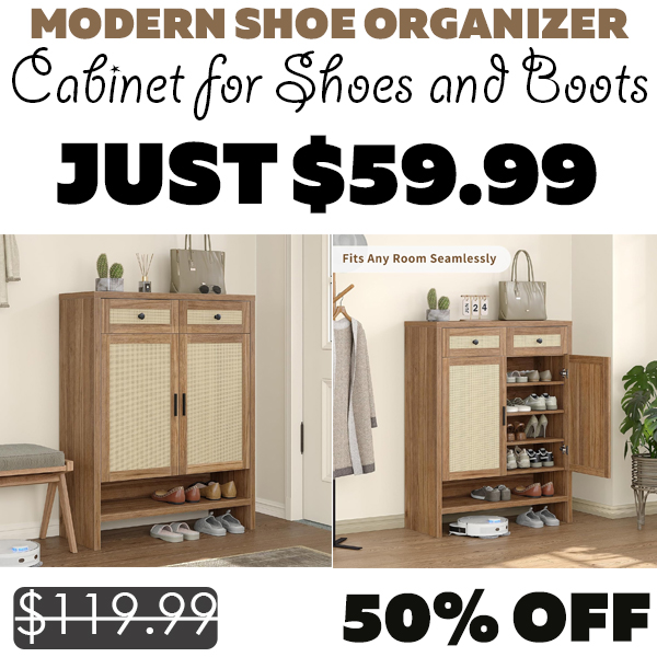 Cabinet for Shoes and Boots Only $59.99 (Regularly $119.99)