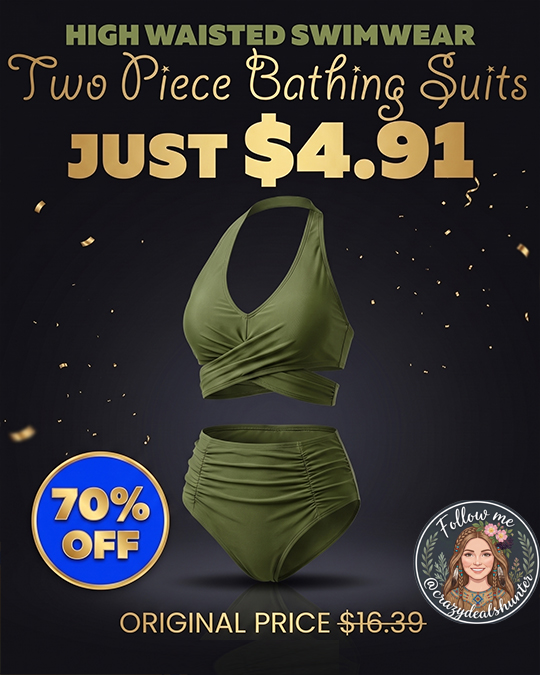 Two Piece Bathing Suits Only $4.91 (Regularly $16.39)